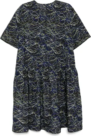 JNBY Vestido con estampado gráfico