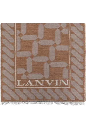 Lanvin Mascada con motivo geométrico