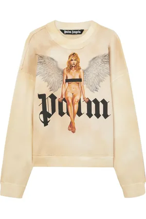 Palm Angels Sudadera Crystal Pin Up