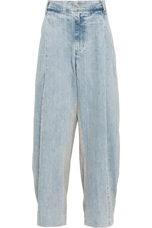 CROQUIS Jeans con cordones y cierre