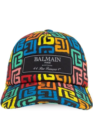 Balmain Sombrero con logo estampado