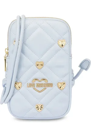 Moschino Funda para celular capitonada