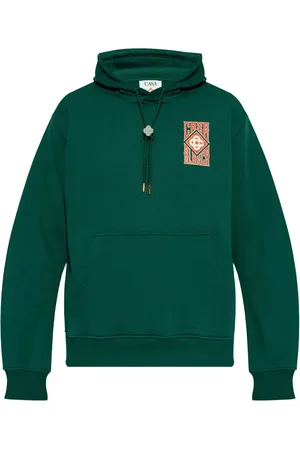 Casablanca Hoodie con logo Gothic Stacked