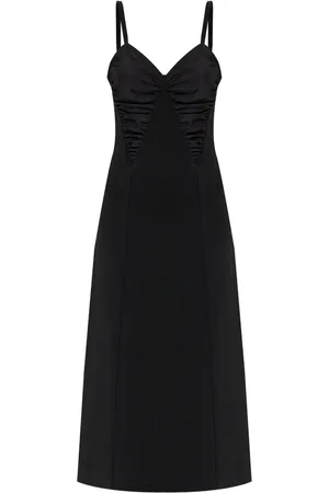 Jil Sander Vestido midi con paneles