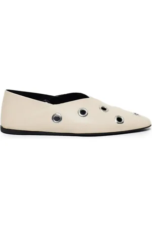 Closed Flats con logo estampado