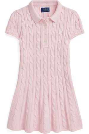 Ralph Lauren Vestido en tejido de ochos