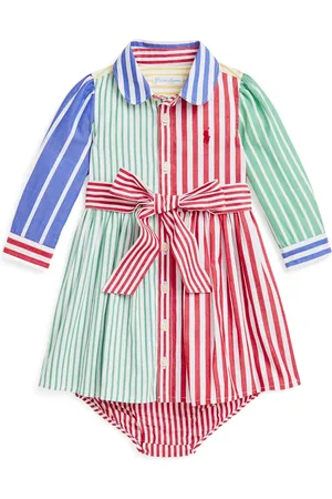 Ralph Lauren Vestido con motivo de rayas