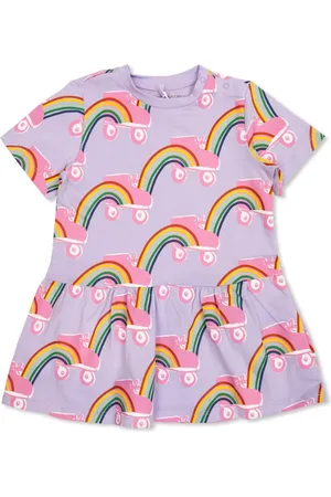 Stella McCartney Vestido Rollerskate Rainbow