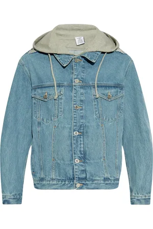 Vetements Chamarra de mezclilla