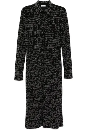 Salvatore Ferragamo Vestido con apliques