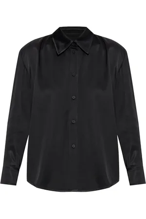 Jil Sander Camisa de satén manga larga