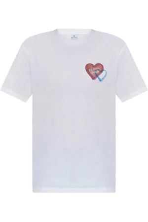 Paul Smith Playera con corazón estampado