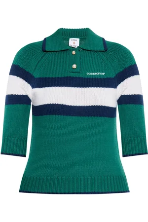 Casablanca Playera tipo polo con diseño color block