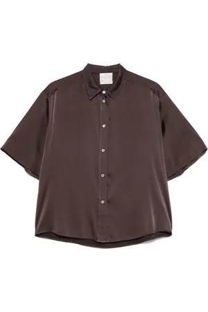 FORTE FORTE Camisa de satén manga larga