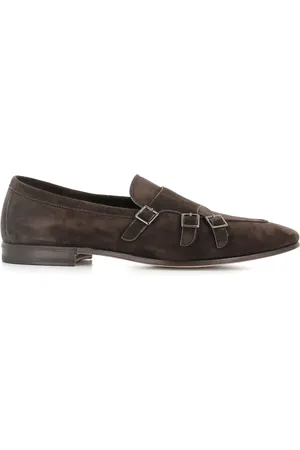 HENDERSON BARACCO Zapatos monk de gamuza