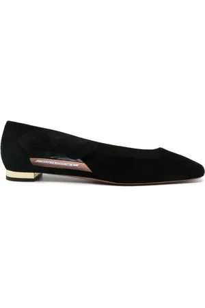 Aquazzura Flats Very Bow Tie