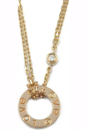 Cartier Collar Love Circle en oro rosa de 18kt con diamante 2010
