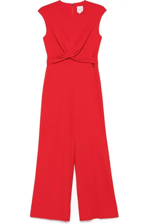 Calvin Klein Jumpsuit de crepé con diseño retorcido