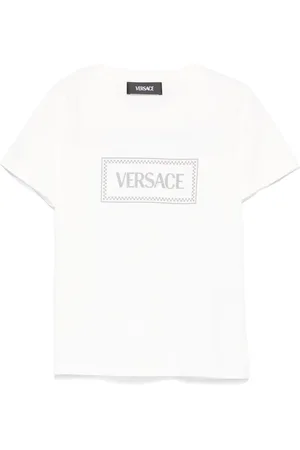 VERSACE Playera con logo estampado