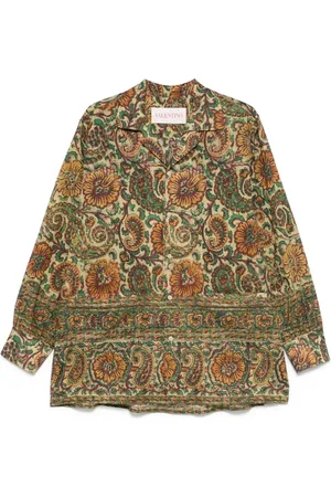 VALENTINO GARAVANI Camisa con estampado de cachemira
