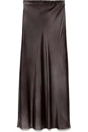 AVANT TOI Falda midi con efecto satinado