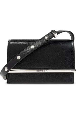 Alexander McQueen Bolsa de hombro con barra en T