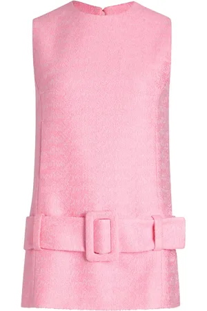 Patou Vestido corto con cinturón