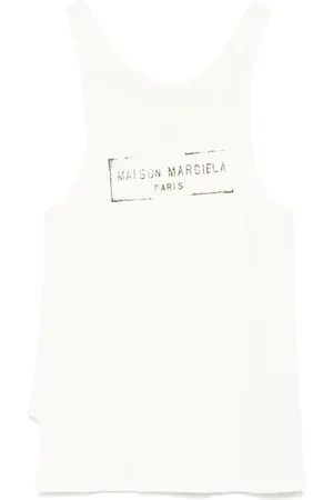 Maison Margiela Camiseta con logo estampado