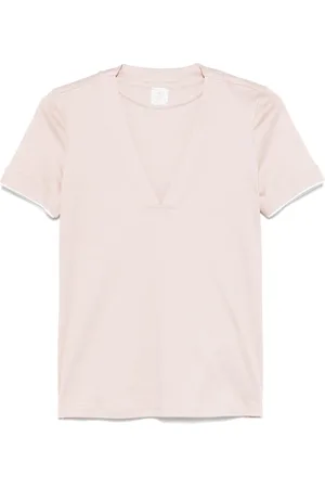 ELEVENTY Playera con ribete en contraste