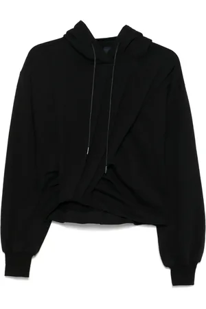JUUN.J Hoodie con detalle plisado