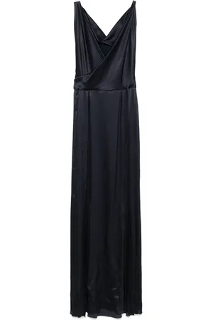 Alberta Ferretti Vestido largo de satén