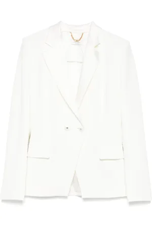 Elisabetta Franchi Blazer con solapas satinadas
