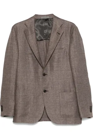 corneliani Blazer con efecto mélange