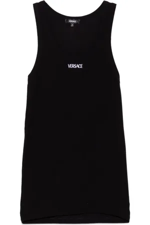 VERSACE Camiseta tejida de canalé