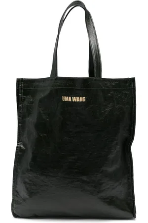 UMA WANG Tote pequeña de lona