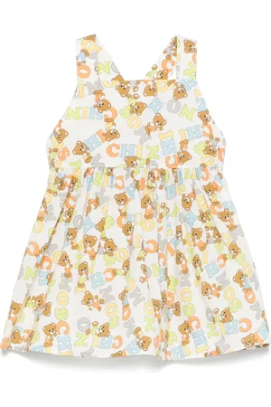 Moschino Vestido con motivo Teddy Bear