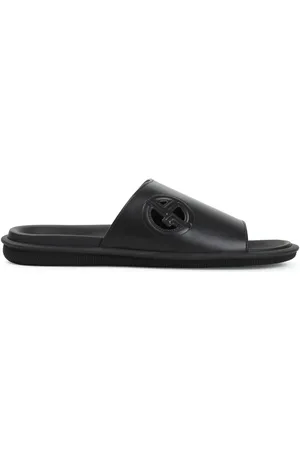 Giorgio Armani Flip flops con logo en relieve