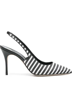 Manolo Blahnik Zapatillas Allu con tira trasera y tacón de 110mm