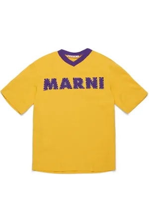 Marni Playera con aplique del logo
