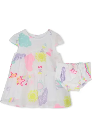 Billieblush Set de vestido con estampado gráfico