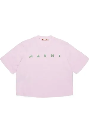 Marni Playera con logo estampado