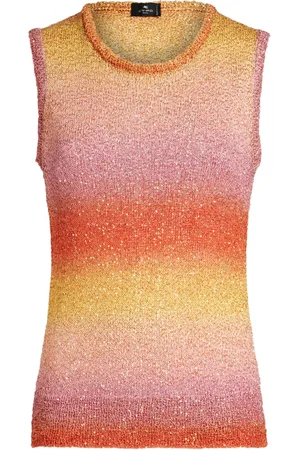 Etro Top con detalles de lentejuelas