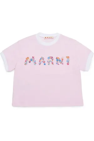 Marni Playera con logo estampado