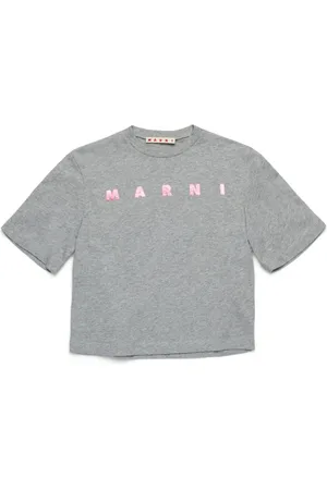 Marni Playera con logo estampado