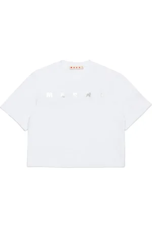 Marni Playera con logo estampado