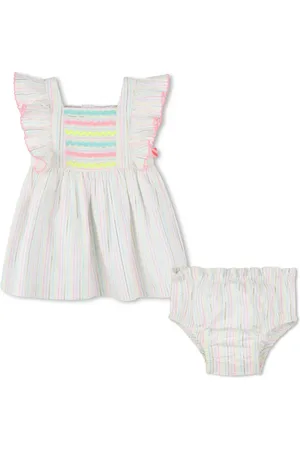 Billieblush Set de vestido con motivo de rayas