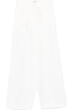 Sandro Pantalones con motivo floral en jacquard