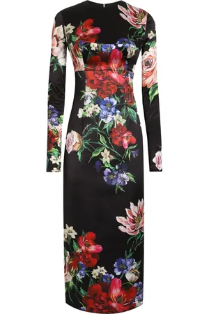 Dolce & Gabbana Vestido midi con estampado floral