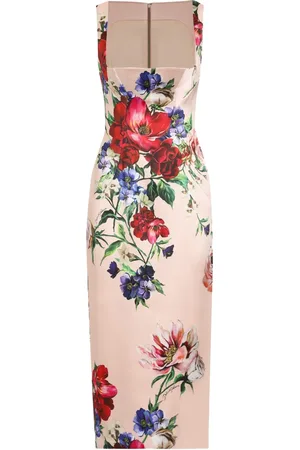 Dolce & Gabbana Vestido midi con estampado floral