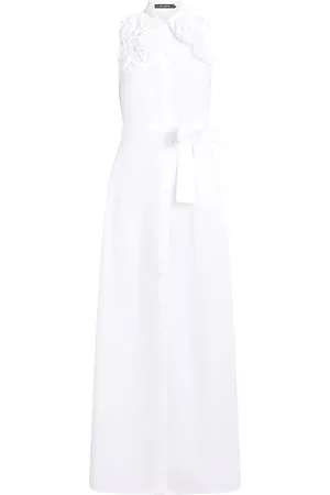Karl Lagerfeld Vestido largo con apliques florales